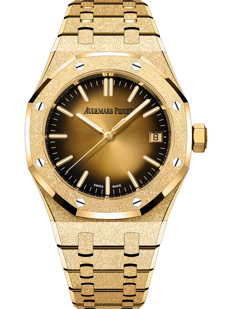 Audemars Piguet — Royal Oak Frosted Gold Selfwinding — Yellow Gold