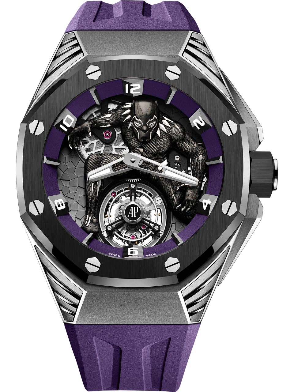 Audemars Piguet — Royal Oak Concept ÒBlack PantherÓ Flying Tourbillon — Titanium