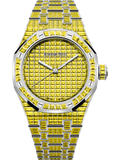 Audemars Piguet — Royal Oak Selfwinding Yellow Chrysoberyl "50th Anniversary" — White Gold