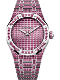 Audemars Piguet — Royal Oak Selfwinding Pink Tourmaline "50th Anniversary" — White Gold