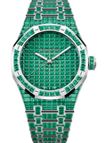 Audemars Piguet — Royal Oak Selfwinding Emerald "50th Anniversary" — White Gold
