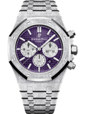 Audemars Piguet — Royal Oak Frosted Gold Selfwinding Chronograph — White Gold