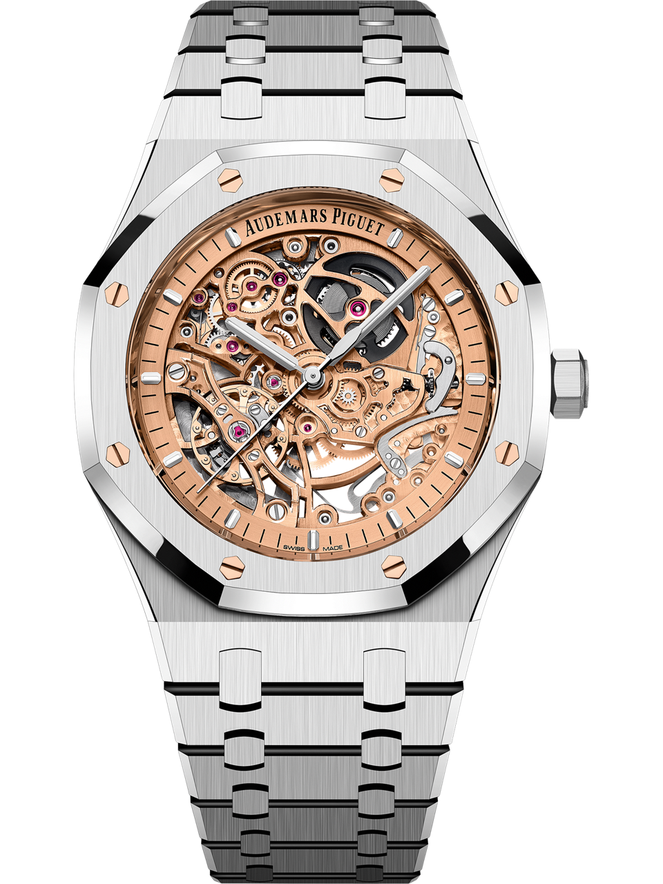 Audemars Piguet — Royal Oak Double Balance Wheel Openworked — Steel