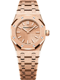 Audemars Piguet — Royal Oak Mini Frosted Gold Quartz — Rose Gold