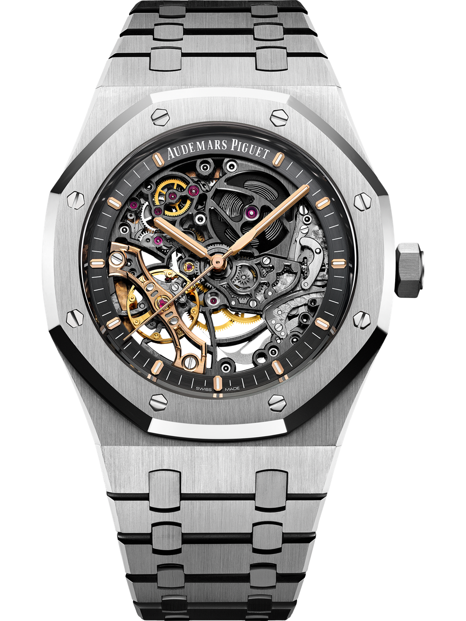 Audemars Piguet — Royal Oak Double Balance Wheel Openworked — Steel