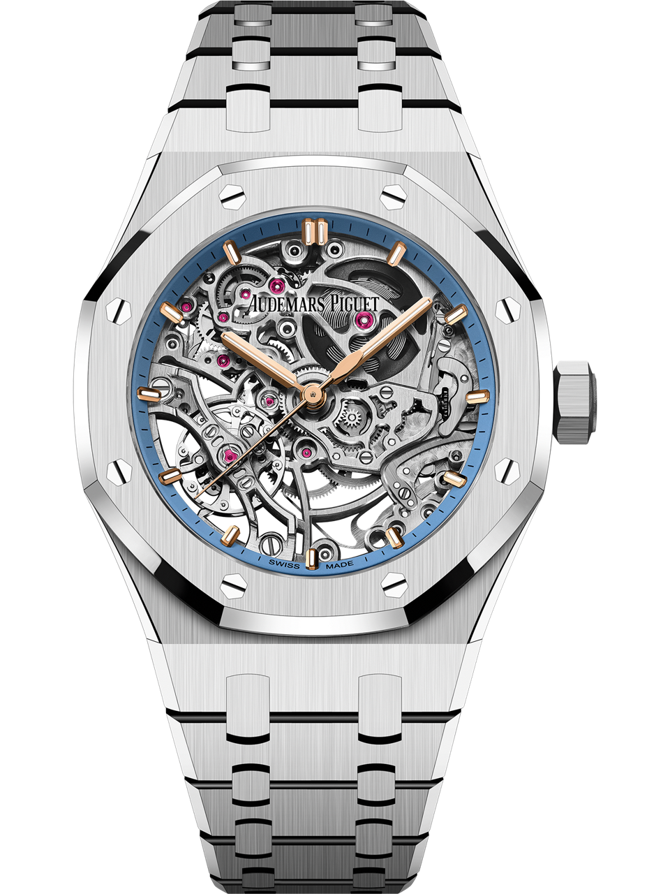 Audemars Piguet — Royal Oak Double Balance Wheel Openworked — White Gold