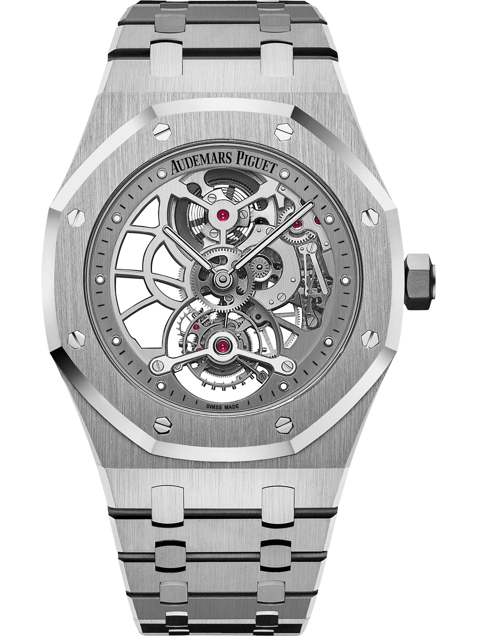 Audemars Piguet — Royal Oak Tourbillon Extra-Thin Openworked — Steel
