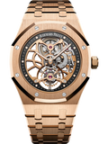 Audemars Piguet — Royal Oak Tourbillon Extra-Thin Openworked — Rose Gold