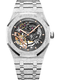 Audemars Piguet — Royal Oak Frosted Gold Double Balance Wheel Openworked — White Gold