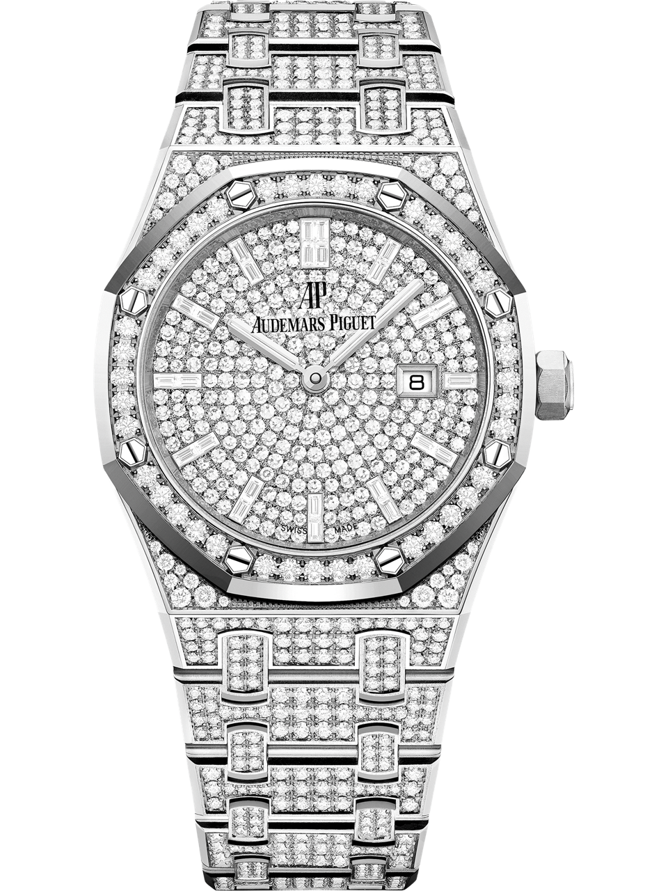 Audemars Piguet — Royal Oak Quartz — White Gold