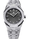Audemars Piguet — Royal Oak Frosted Gold Quartz — White Gold