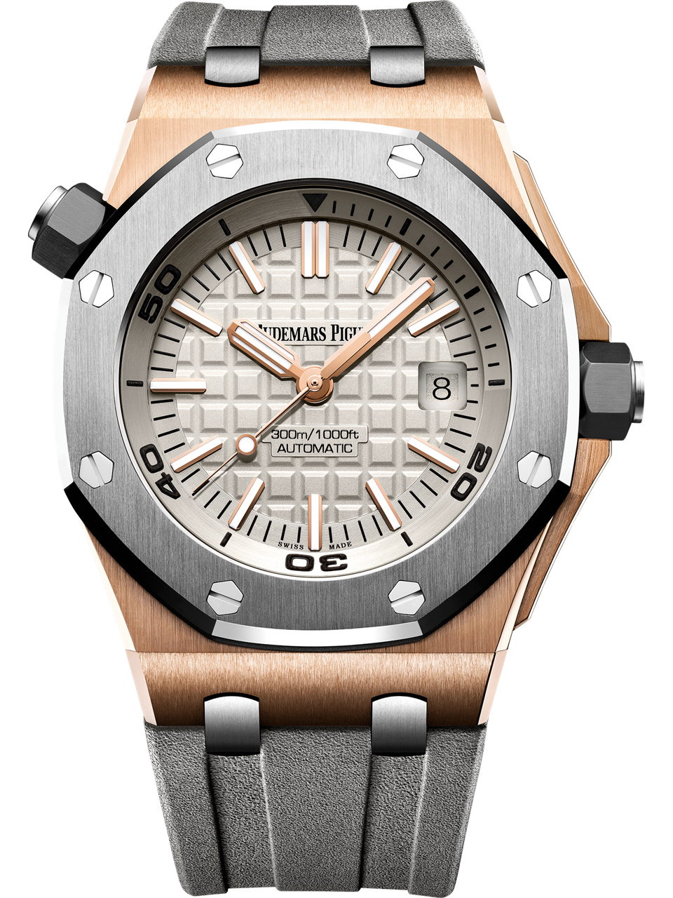 Audemars Piguet — Royal Oak Offshore Diver — Rose Gold