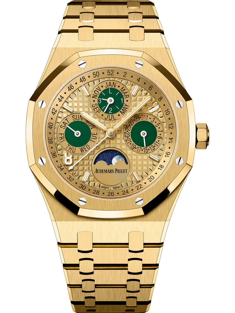 Audemars Piguet — Royal Oak Perpetual Calendar — Yellow Gold