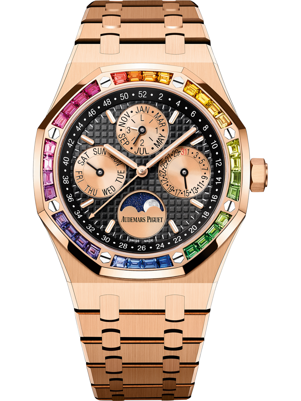 Audemars Piguet — Royal Oak Perpetual Calendar — Rose Gold