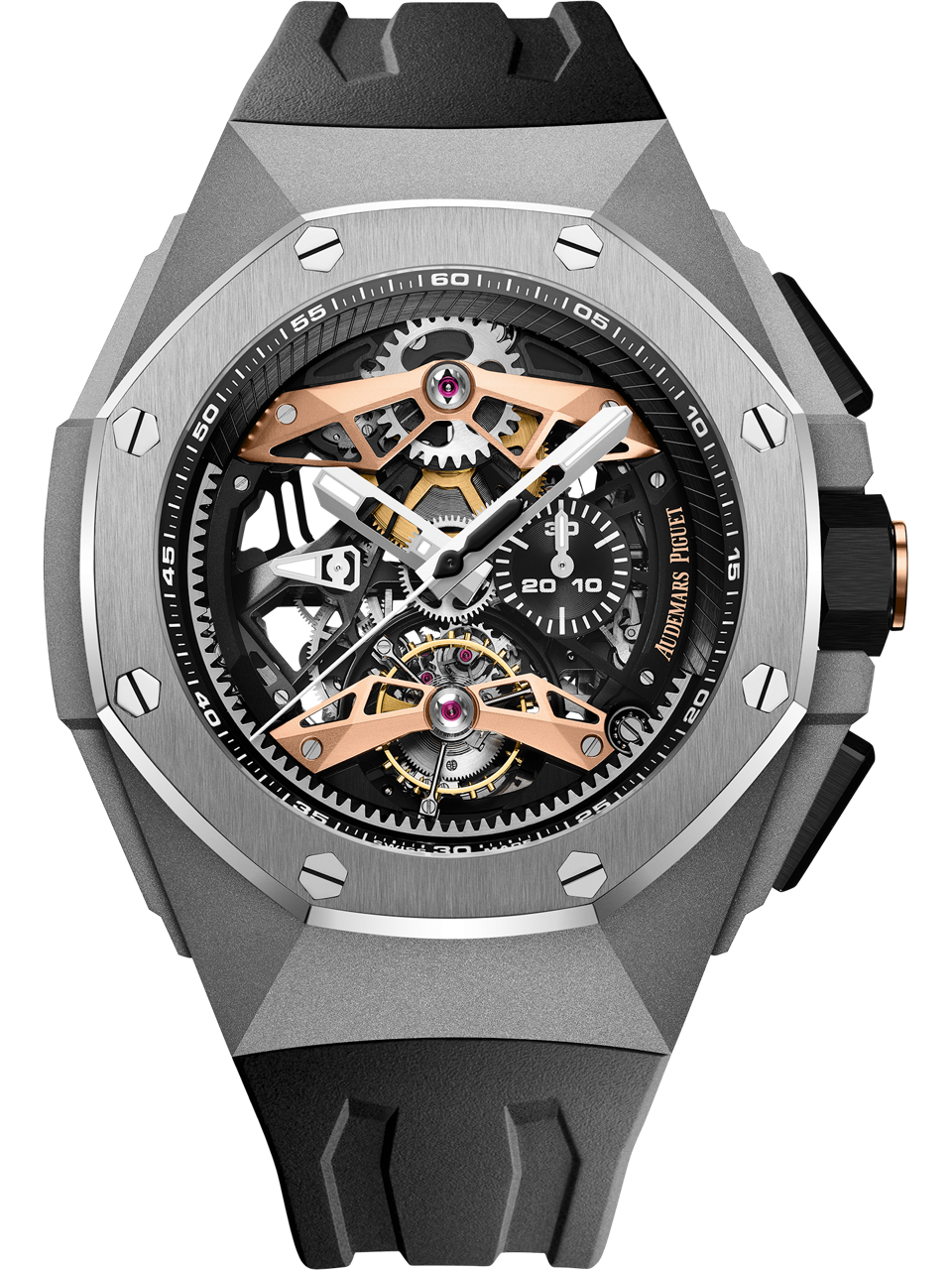 Audemars Piguet — Royal Oak Concept Selfwinding Tourbillon Chronograph Openworked — Titanium