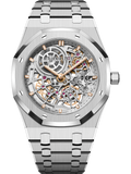 Audemars Piguet — Royal Oak "Jumbo" Extra-Thin Openworked "50th Anniversary" — Steel