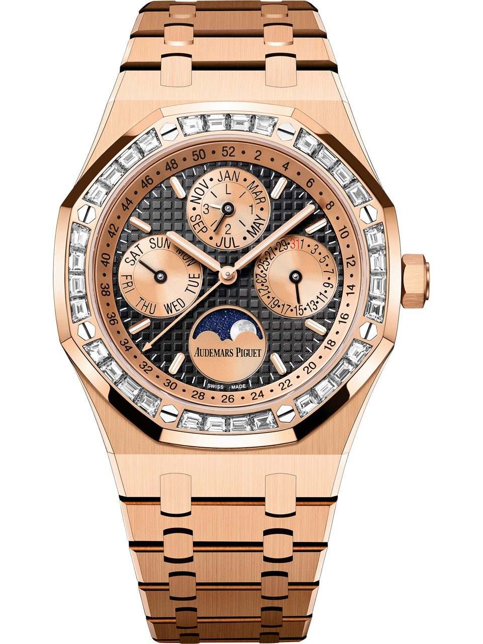 Audemars Piguet — Royal Oak Perpetual Calendar — Rose Gold