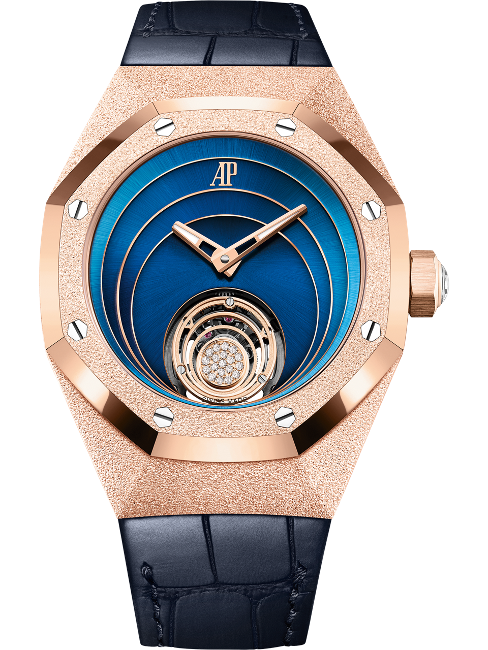 Audemars Piguet — Royal Oak Concept Frosted Gold Flying Tourbillon — Rose Gold