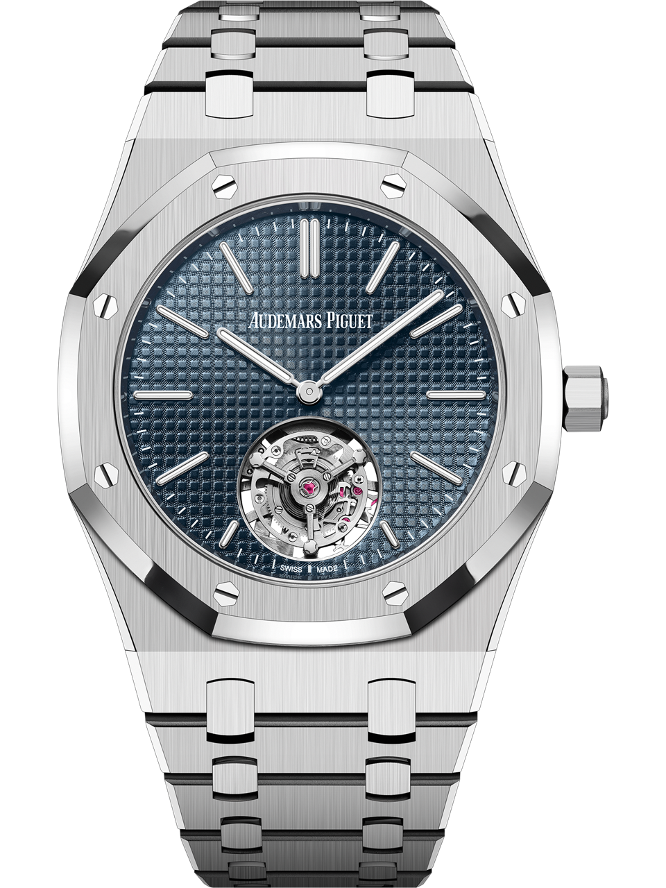 Audemars Piguet — Royal Oak Selfwinding Flying Tourbillon Extra-Thin (RD#3) "50th Anniversary" — Steel