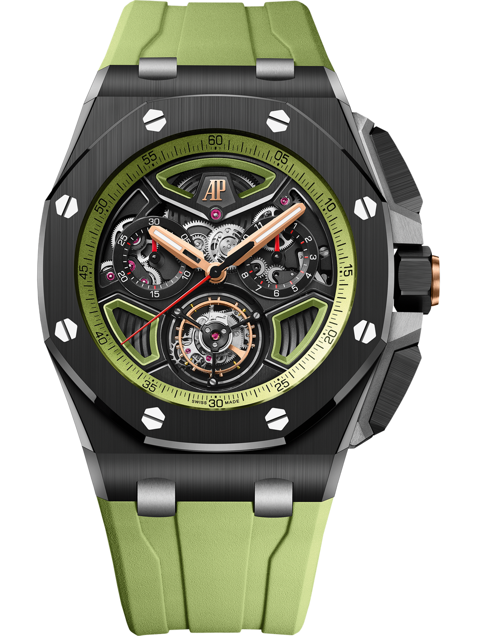 Audemars Piguet — Royal Oak Offshore Selfwinding Flying Tourbillon Chronograph — Ceramic