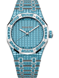 Audemars Piguet — Royal Oak Selfwinding Blue Topaz "50th Anniversary" — White Gold