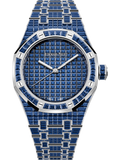 Audemars Piguet — Royal Oak Selfwinding Blue Sapphire "50th Anniversary" — White Gold