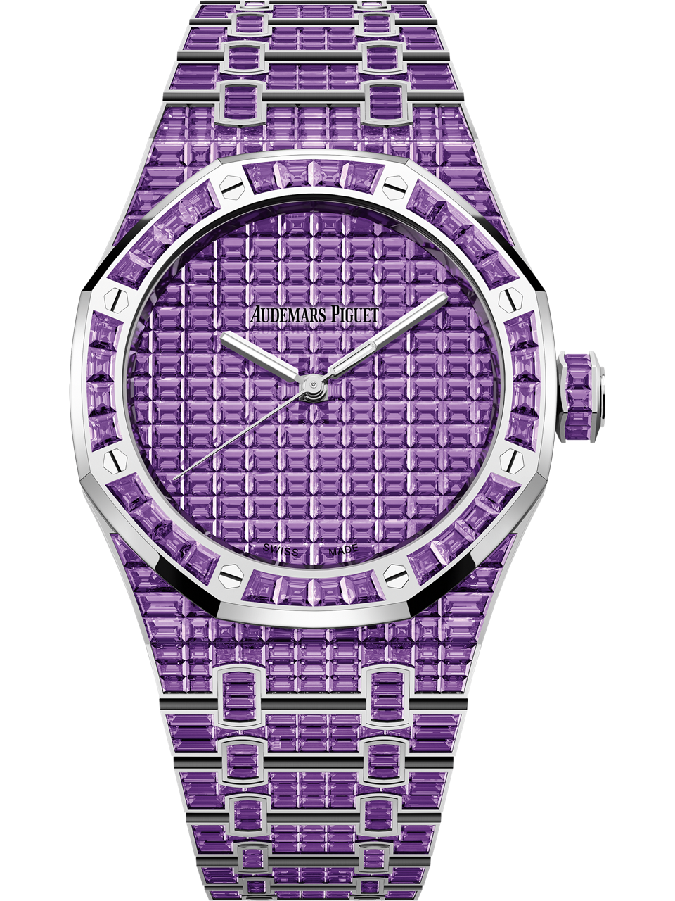 Audemars Piguet — Royal Oak Selfwinding Amethyst "50th Anniversary" — White Gold