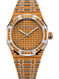 Audemars Piguet — Royal Oak Selfwinding Orange Spessartite "50th Anniversary" — White Gold