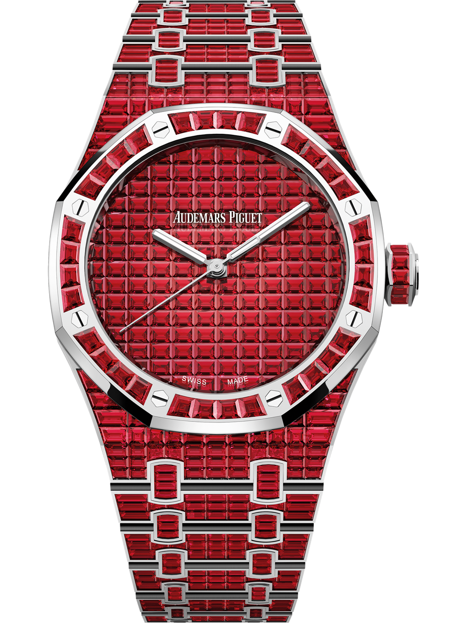 Audemars Piguet — Royal Oak Selfwinding Ruby "50th Anniversary" — White Gold
