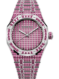 Audemars Piguet — Royal Oak Selfwinding Pink Tourmaline "50th Anniversary" — White Gold