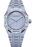 Audemars Piguet — Royal Oak Selfwinding Tanzanite "50th Anniversary" — White Gold