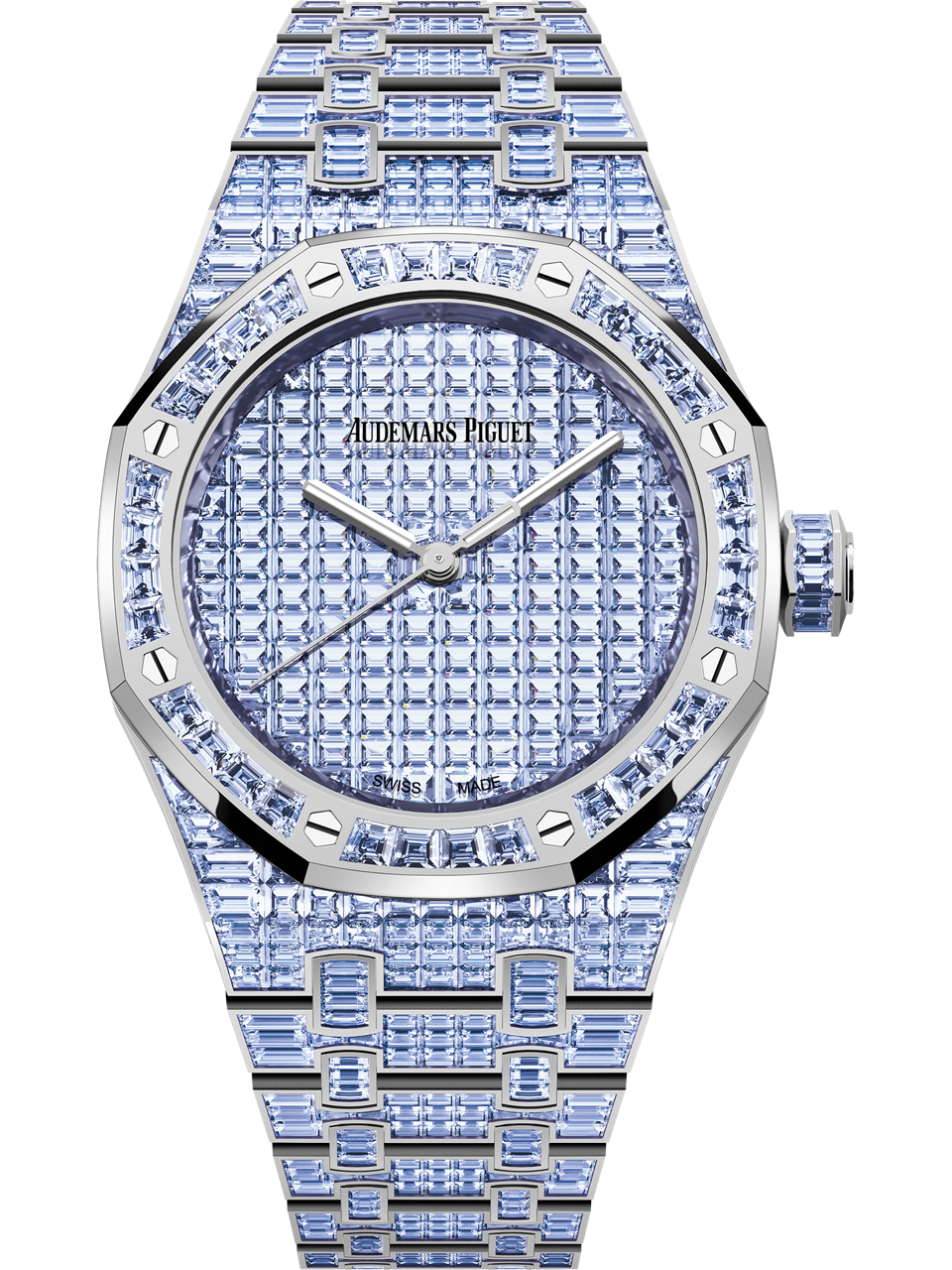 Audemars Piguet — Royal Oak Selfwinding Tanzanite "50th Anniversary" — White Gold