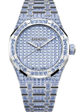 Audemars Piguet — Royal Oak Selfwinding Tanzanite "50th Anniversary" — White Gold