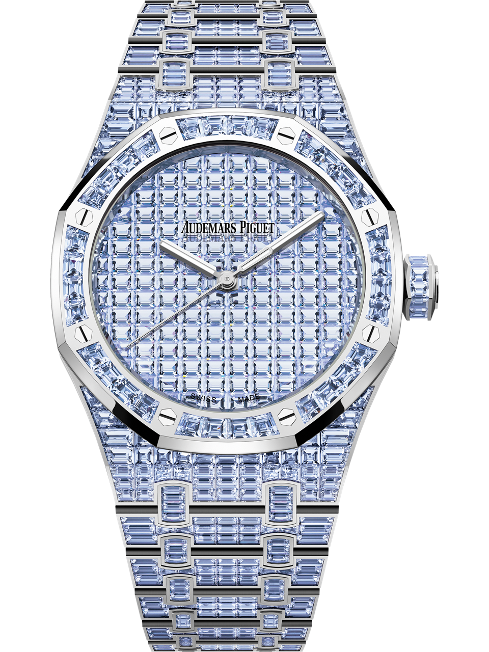 Audemars Piguet — Royal Oak Selfwinding Tanzanite "50th Anniversary" — White Gold
