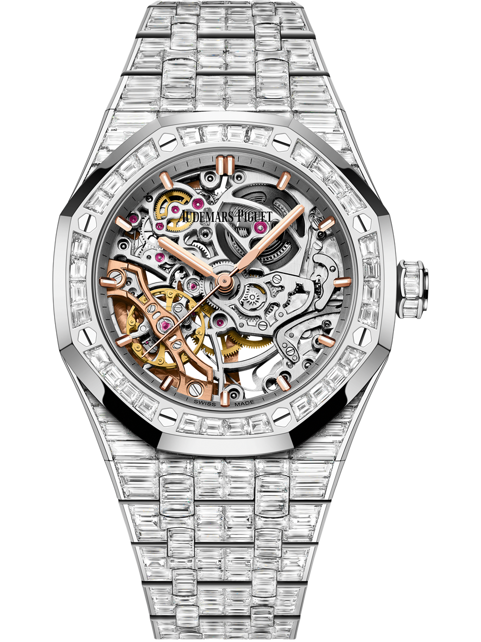 Audemars Piguet — Royal Oak Double Balance Wheel Openworked — White Gold