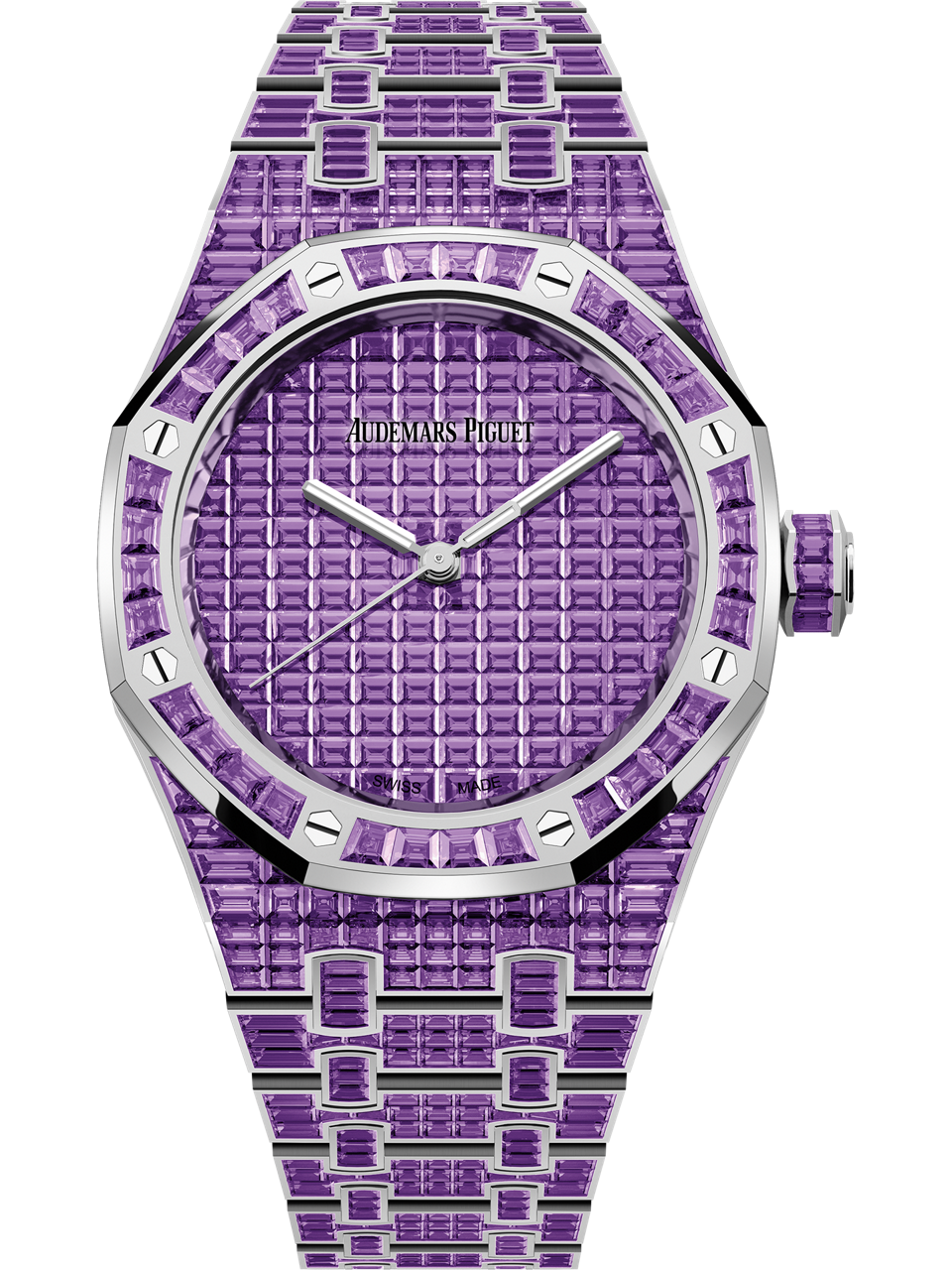 Audemars Piguet — Royal Oak Selfwinding Amethyst "50th Anniversary" — White Gold