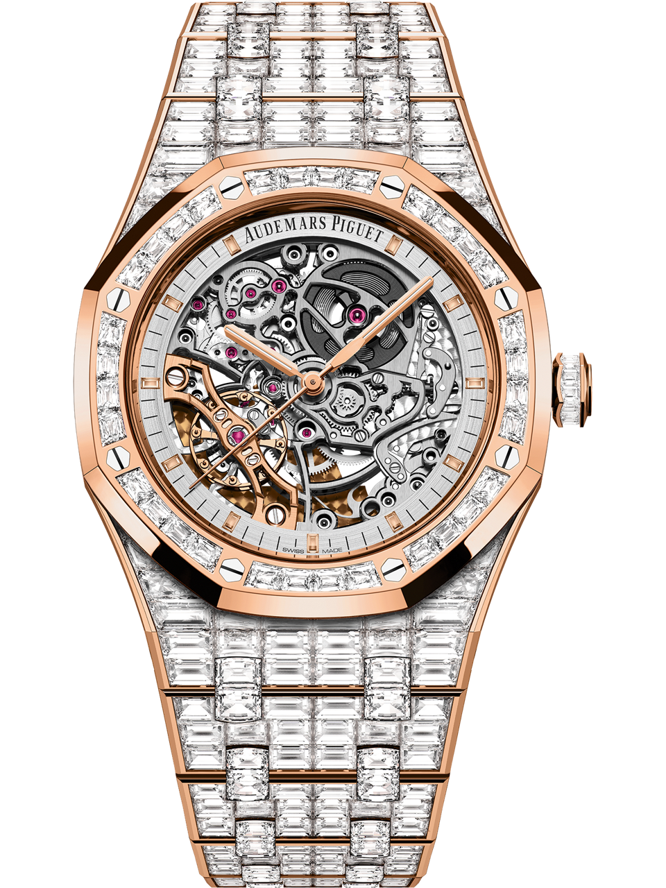 Audemars Piguet — Royal Oak Double Balance Wheel Openworked — Rose Gold