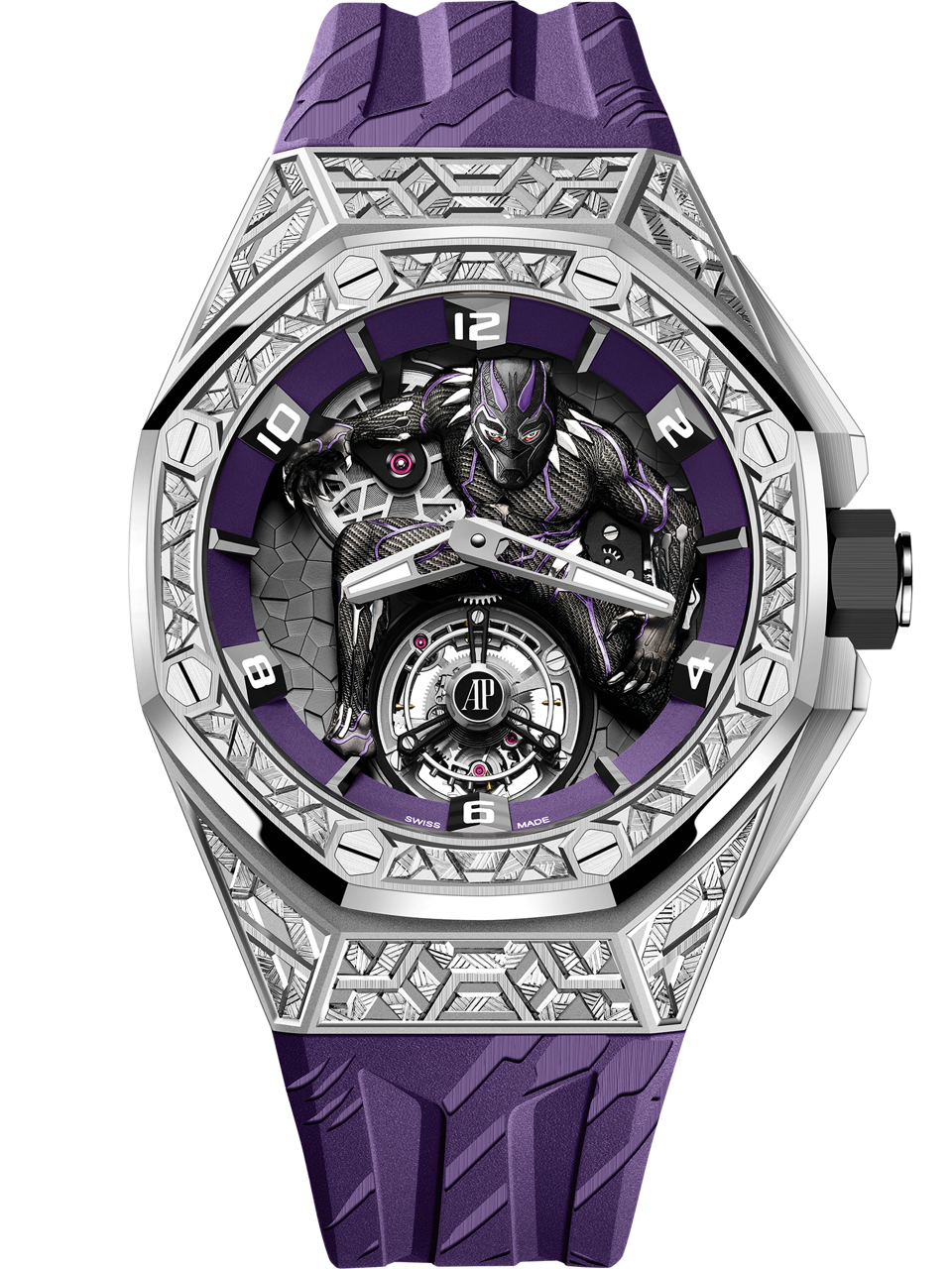 Audemars Piguet — Royal Oak Concept ÒBlack PantherÓ Flying Tourbillon — White Gold
