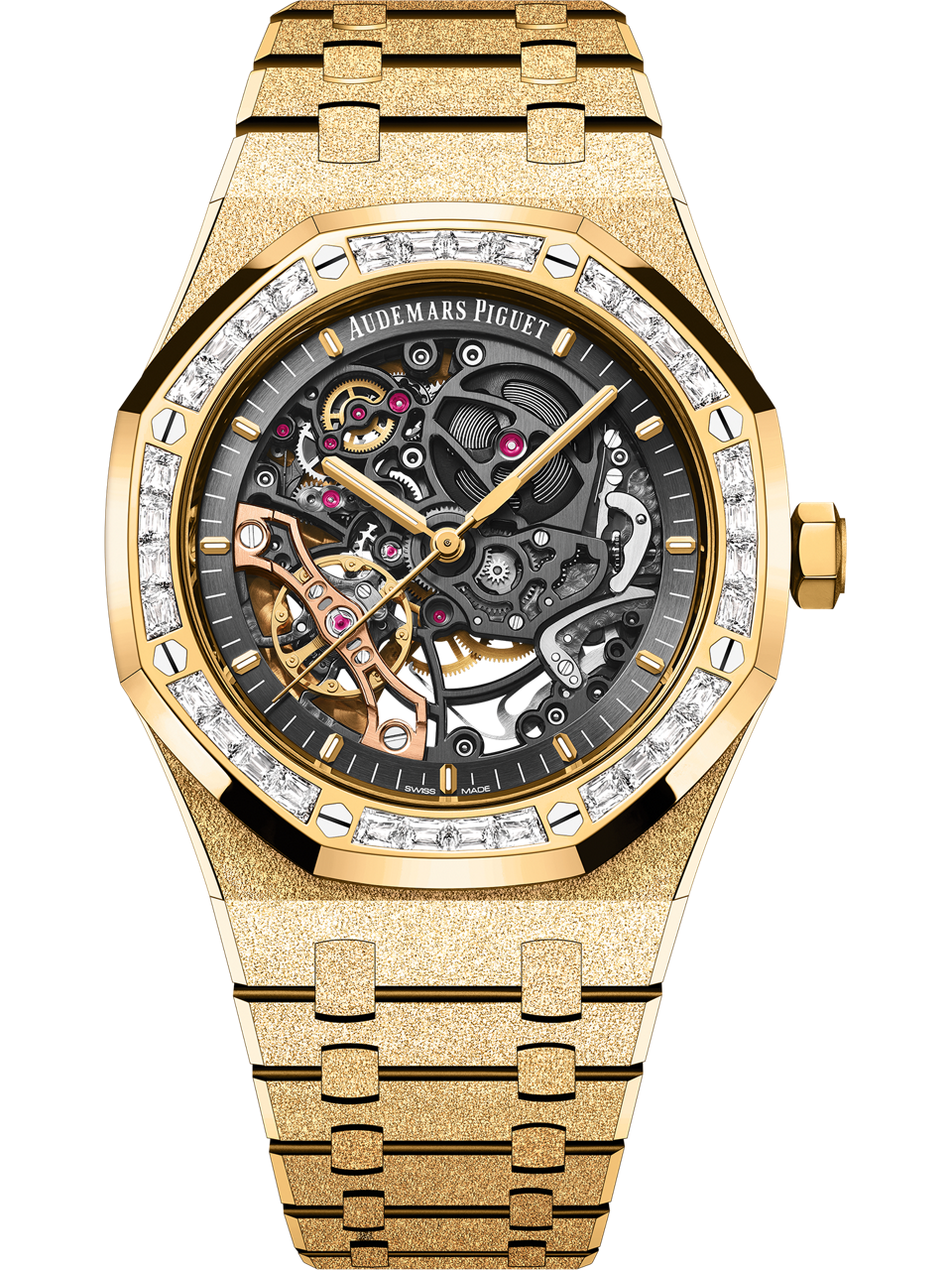 Audemars Piguet — Royal Oak Double Balance Wheel Openworked — Yellow Gold