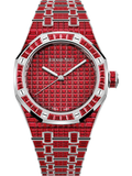 Audemars Piguet — Royal Oak Selfwinding Ruby "50th Anniversary" — White Gold