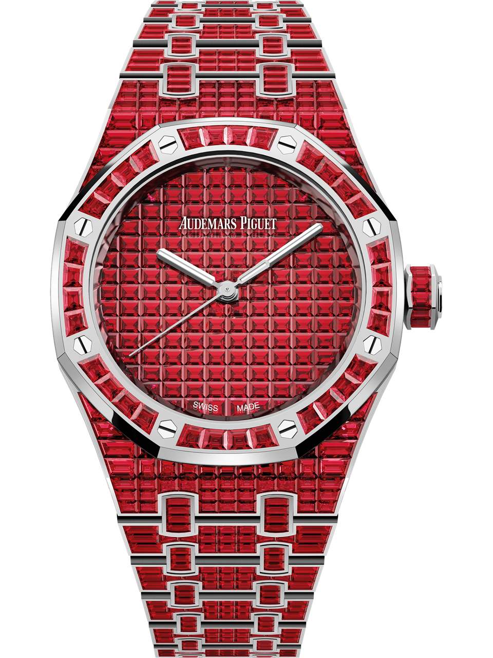 Audemars Piguet — Royal Oak Selfwinding Ruby "50th Anniversary" — White Gold