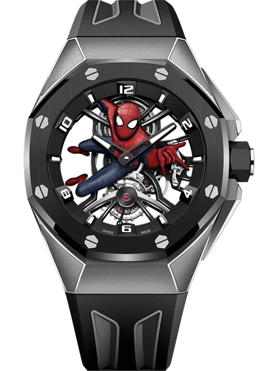 Audemars Piguet — Royal Oak Concept Tourbillon "Spider-Man" — Titanium