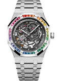 Audemars Piguet — Royal Oak Frosted Gold Double Balance Wheel Openworked — White Gold