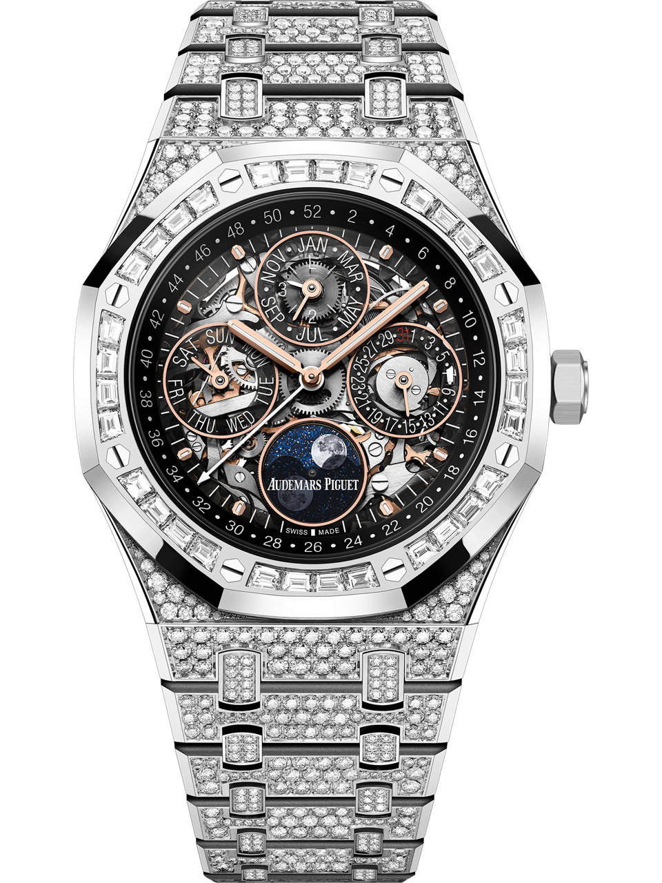 Audemars Piguet — Royal Oak Perpetual Calendar — White Gold
