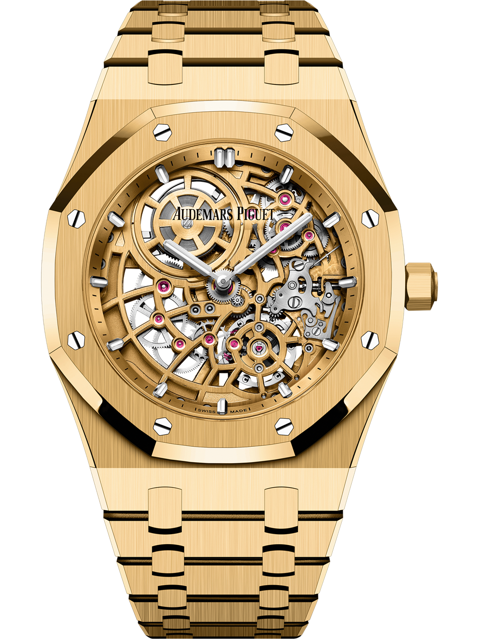Audemars Piguet — Royal Oak ÒJumboÓ Extra-Thin Openworked — Yellow Gold