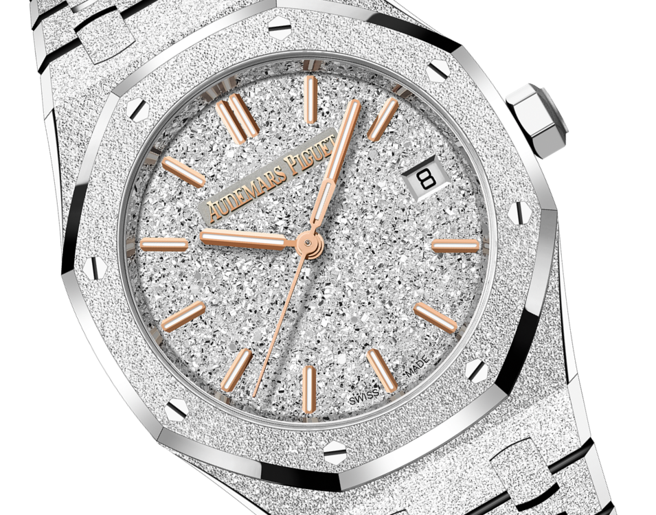 Audemars Piguet — Royal Oak Frosted Gold Selfwinding — White Gold